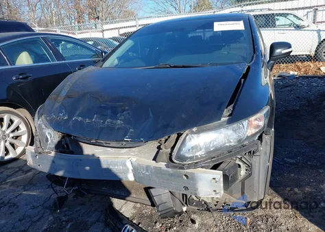 2013 Honda Civic Hybrid from USA, damaged, VIN 19XFB4F25DE004000